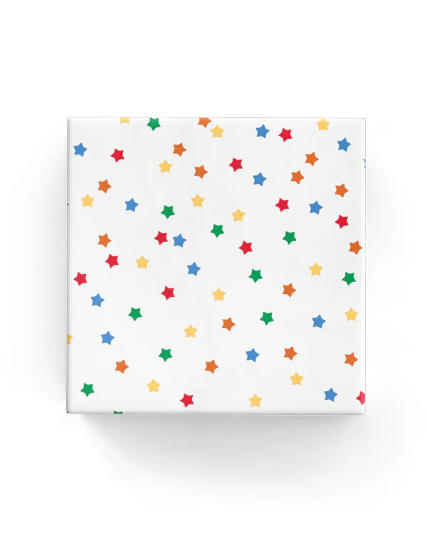 Scattered Stars Bright Wrapping Paper