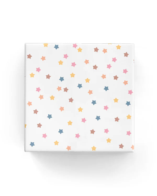 Scattered Stars Pastel Wrapping Paper