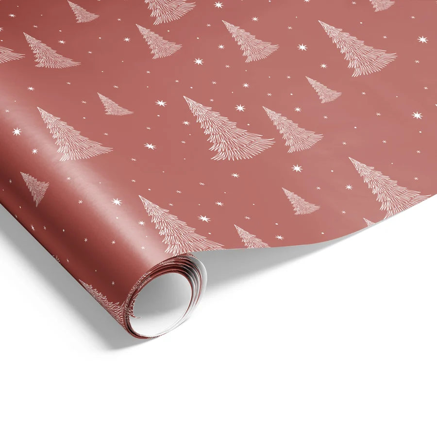 Starry Night Brick Wrapping on Matte White Paper