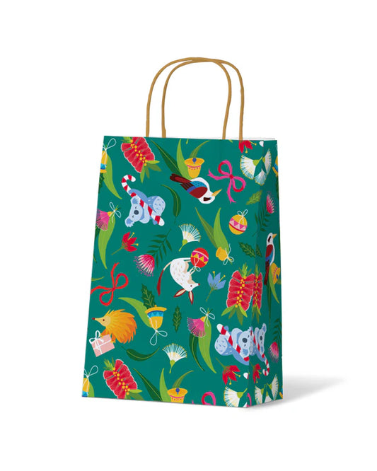 Bush Xmas Design Junior Paper Carry Bags