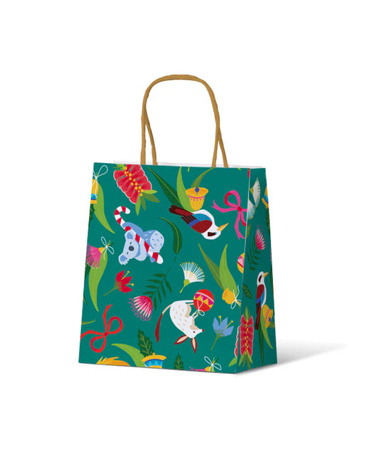 Bush Xmas Design Baby/ Toddler Paper Carry Bags