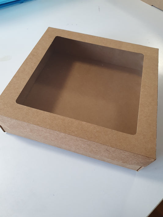 Kraft Catering Glazing Box Small with Lid Special
