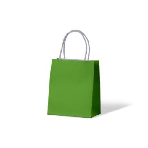 Kraft Carnival Paper Carry Bags Green Baby/Toddler