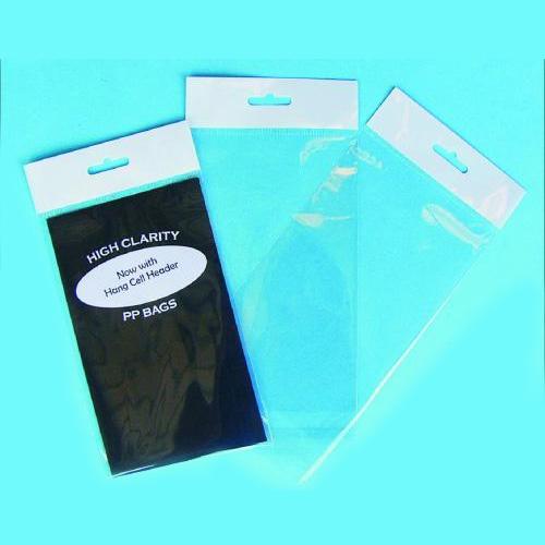 Hang Sell Peel and Seal Bags 75mm x 100mm