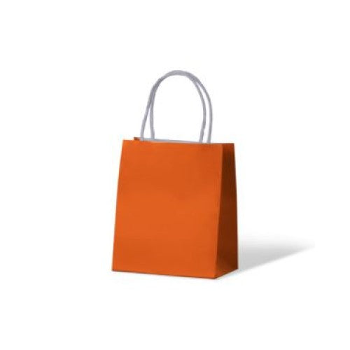 Kraft Carnival Paper Carry Bags Orange Baby/Toddler