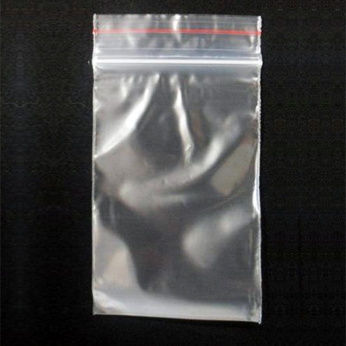 Resealable Snap Lock Press Seal Bags 60mm x 90mm