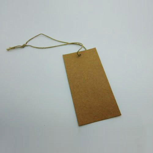 Brown Recycled Card Large Swing Tags