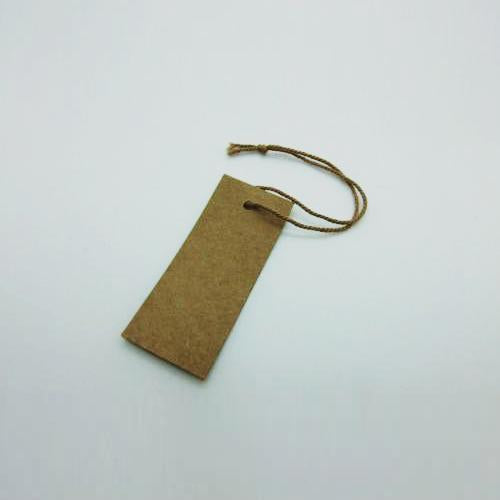 Brown Recycled Card Small Swing Tags