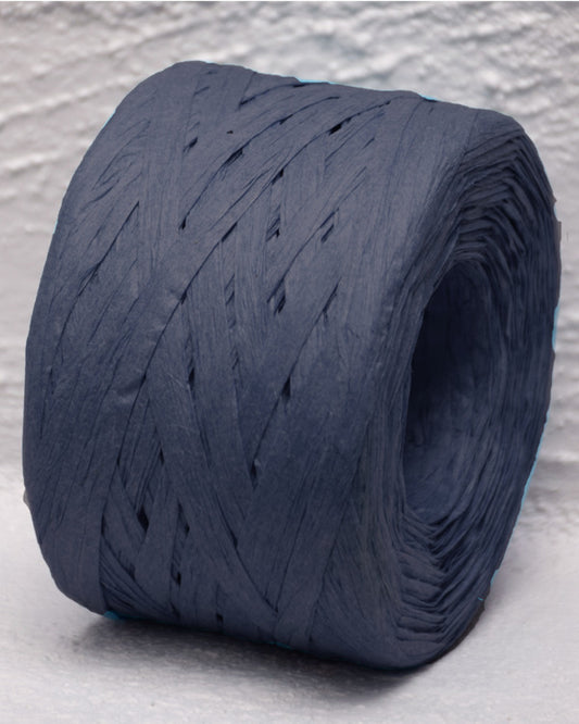 Paper Raffia Navy 4 mm x 100 Metres