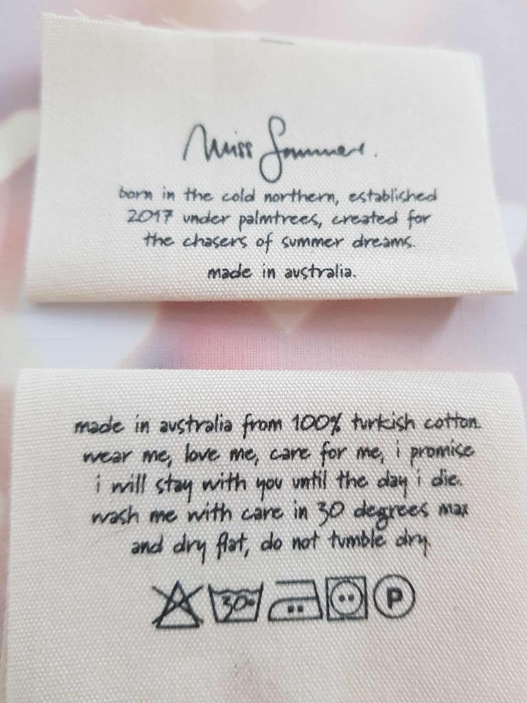 The different types of clothing labels – Bags And Tags Australia