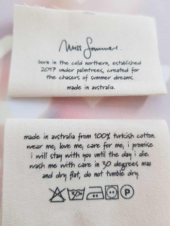 The different types of clothing labels – Bags And Tags Australia