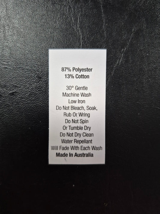 87 % Polyester 13 %Cotton Special