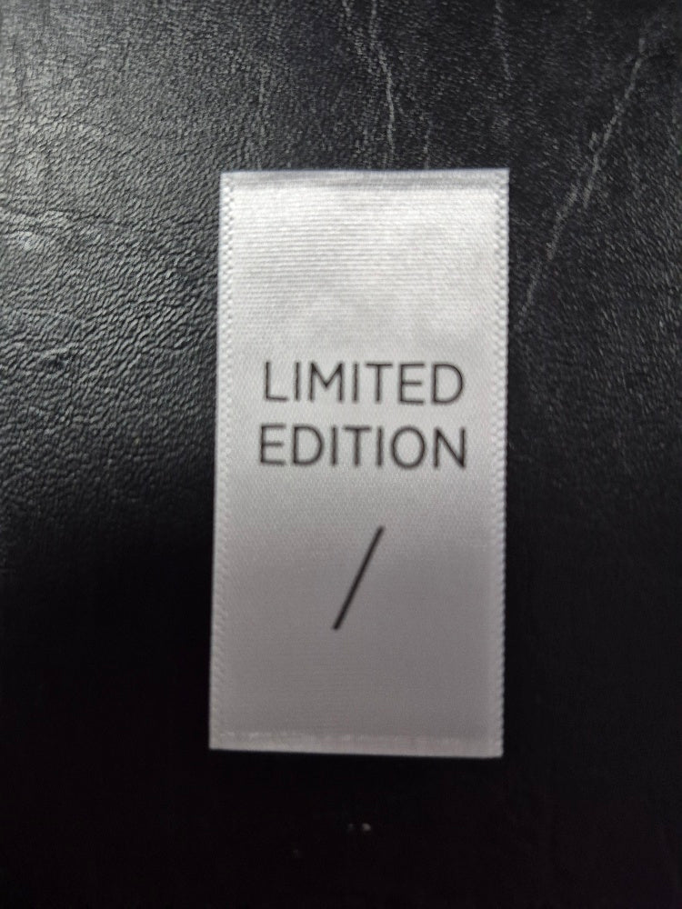 Limited Edtion Labels on Soft Satin Special