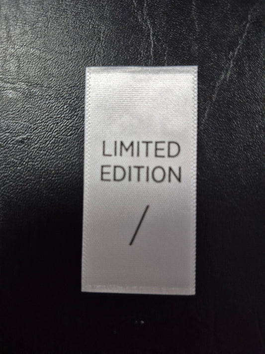 Limited Edtion Labels on Soft Satin Special
