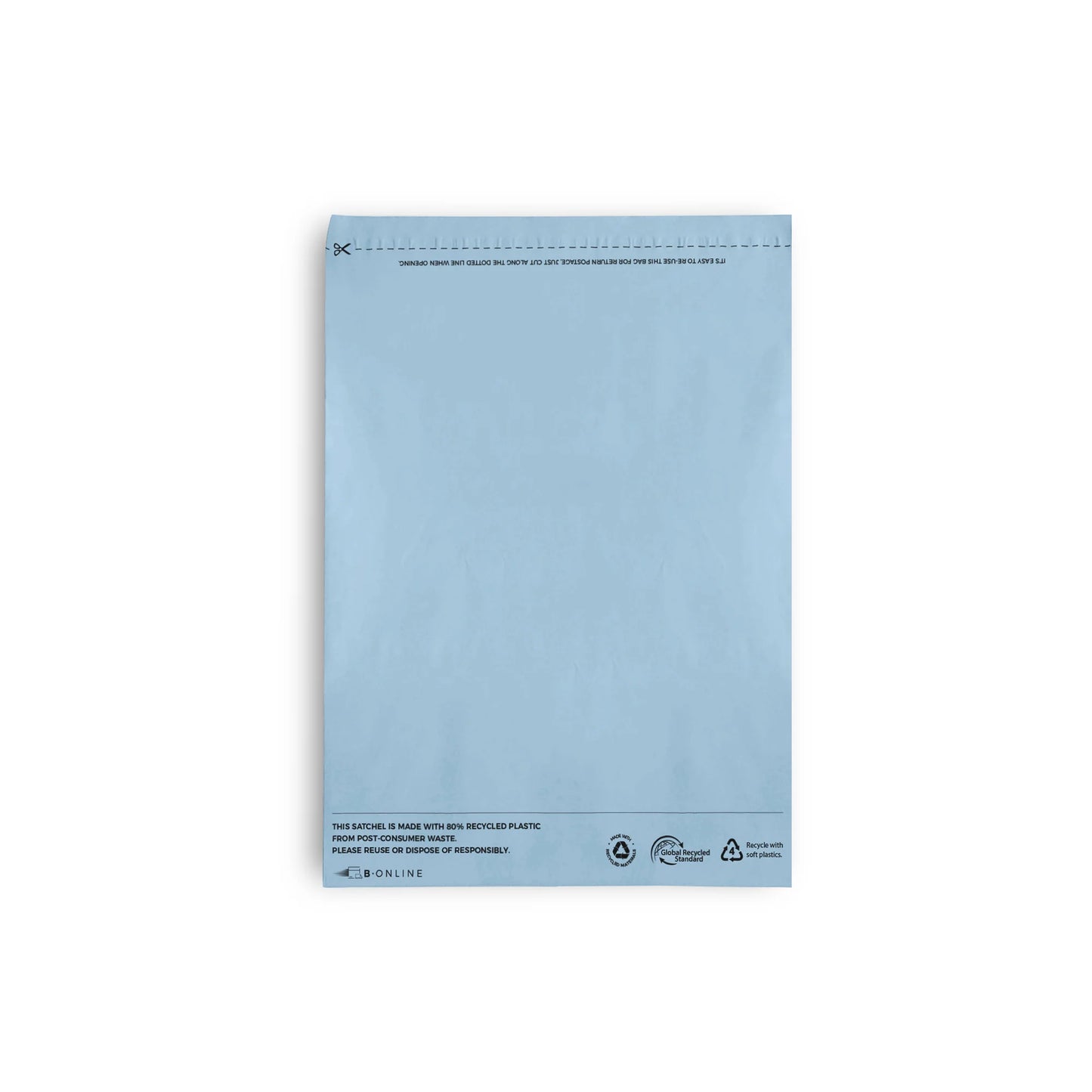 Poly Mailer French Blue Small Recycled