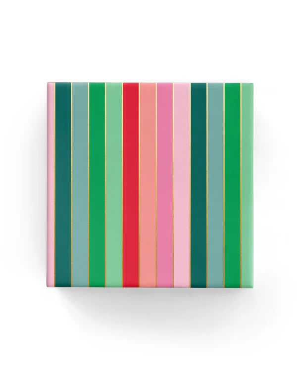 Christmas Wrapping Paper Merry Stripes