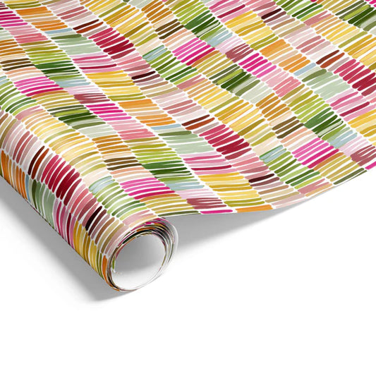 Brushstrokes Wrapping Paper