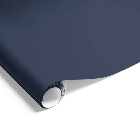 Navy Wrapping on Matte White Paper
