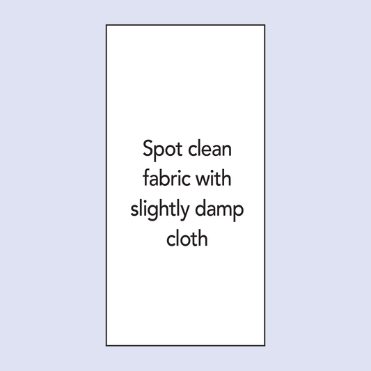 Spot Clean on satin Fabric