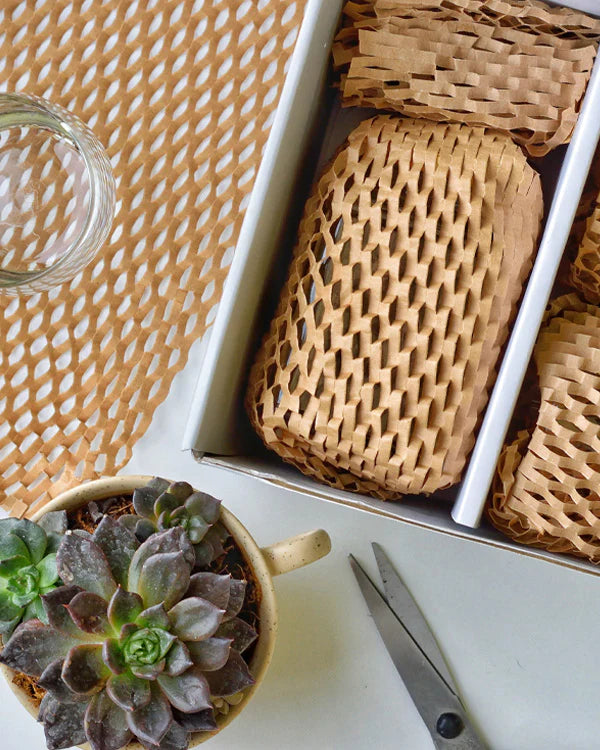 Hex Paper Natural Kraft - 250mtrs/roll