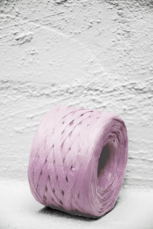 Paper Raffia Dusty Mauve 4 mm x 100 Metres