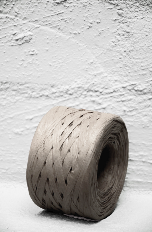 Paper Raffia Mushroom 4 mm x 100 Metres