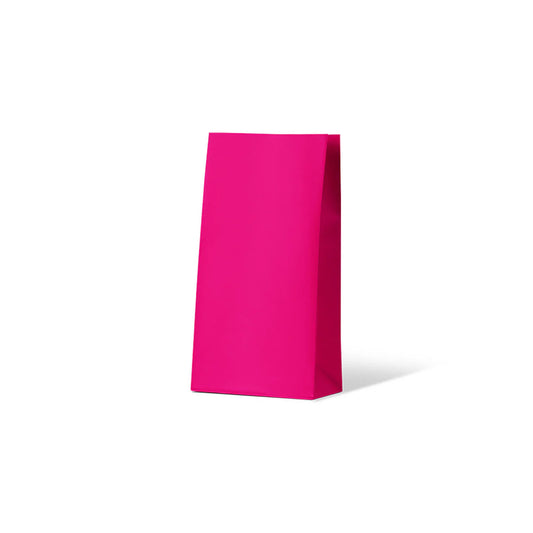 Kraft Carnival Paper Party Bags Medium Gift Pink