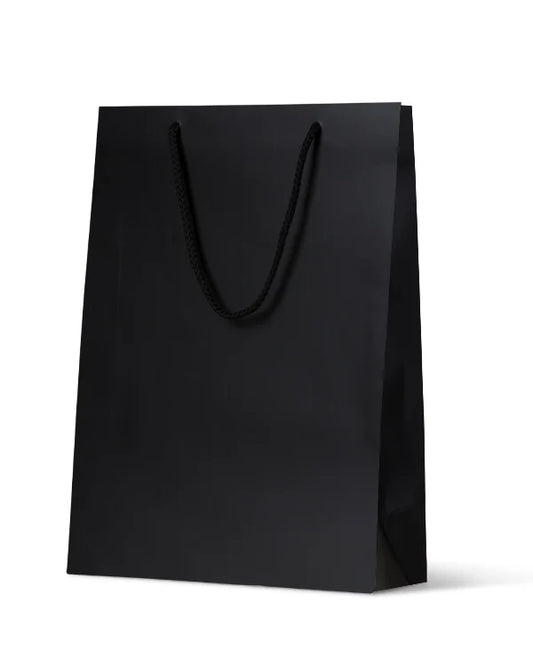 Matte Laminated Paper Bag Black Michelle / Portrait (Copy)