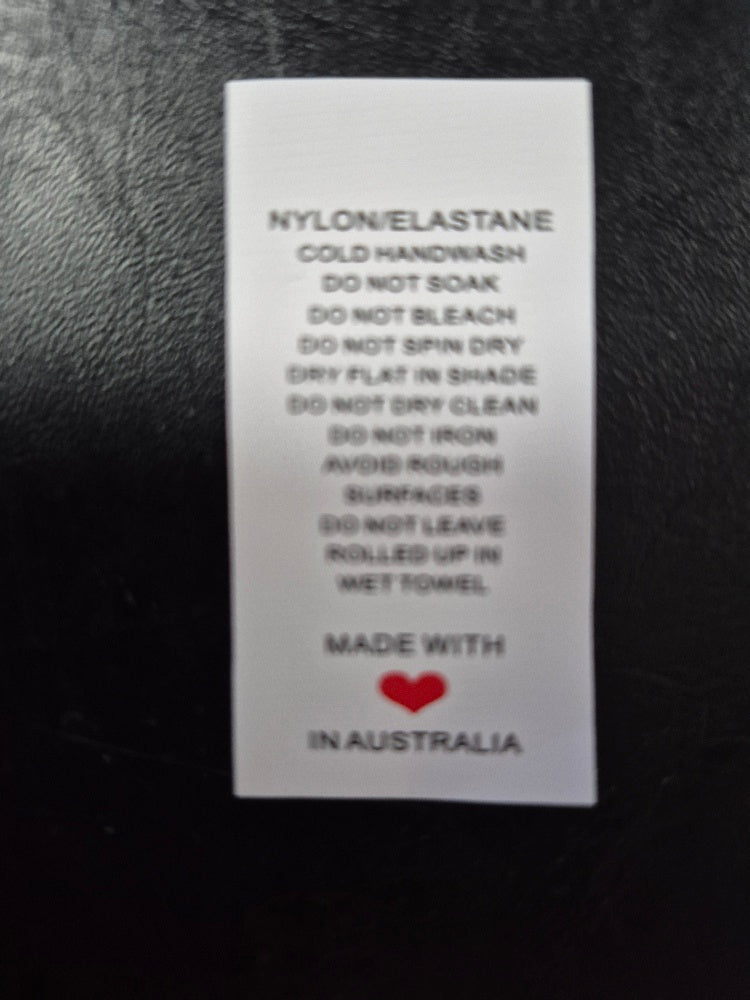 Nylon Elastane Made with Love in Australia Special