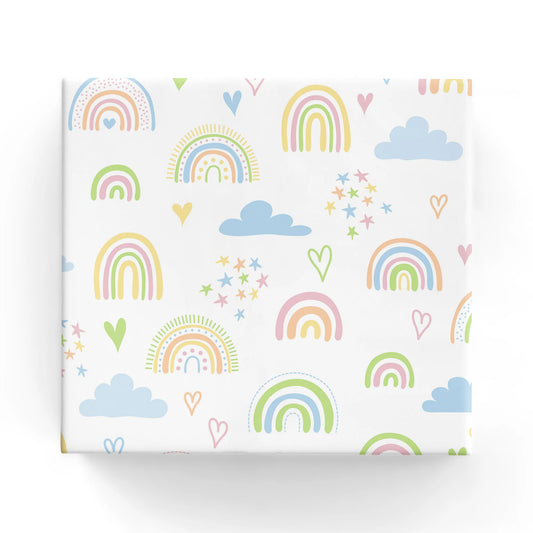 Soft Rainbows Wrapping Paper