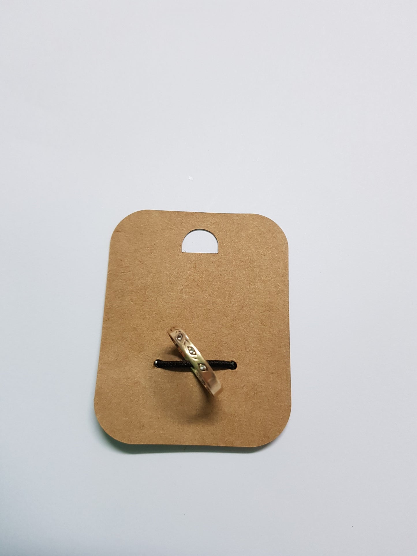 Jewellery Treasury Clips 15 mm Metal Ends with 20 mm Black Elastic