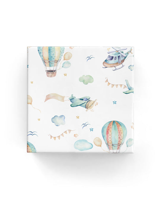 Flying Machines Wrapping on Matte White Paper