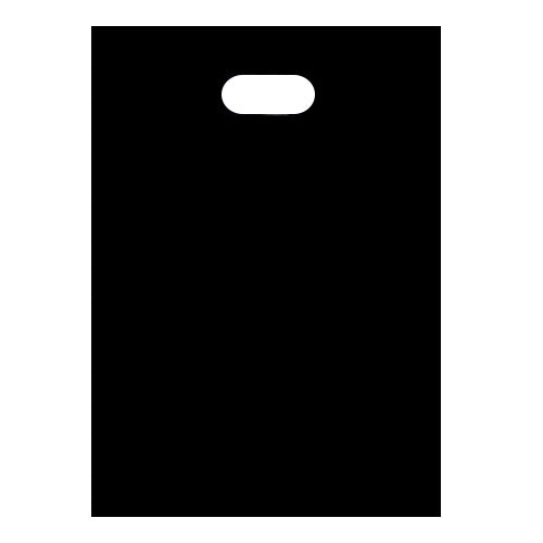 Black Large Plastic Bags  415mm x 530mm 25 % Discount Offer