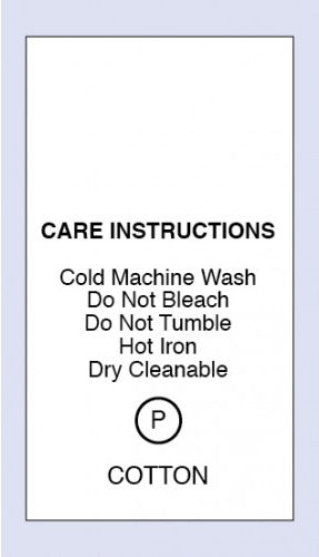 Cotton Cold Machine Wash