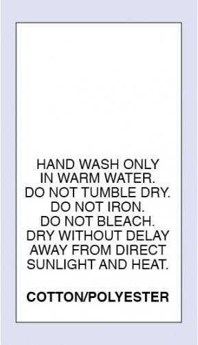 Cotton Polyester Warm Hand Wash