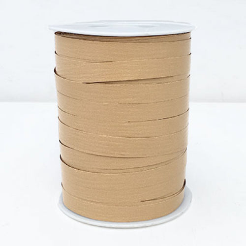 Matte Curling Ribbon Natural 10 mm x 250 Metres