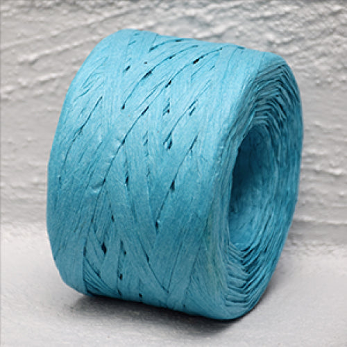 Paper Raffia Aqua 4 mm x 100 Metres