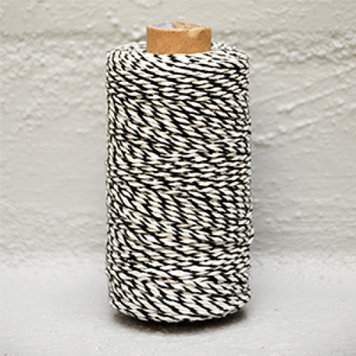 Black /White Bakers Twine