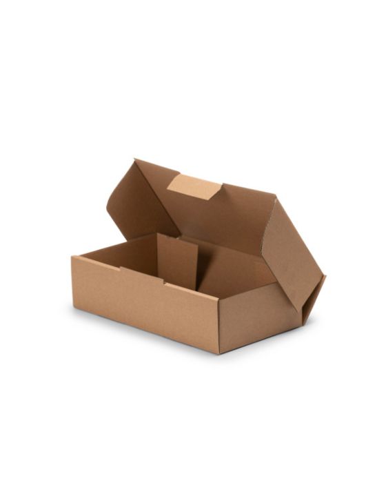 Mailing Box Corrugated Brown Kraft 500g