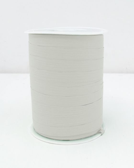 Matte Curling Ribbon Grey 10 mm x 250 Metres