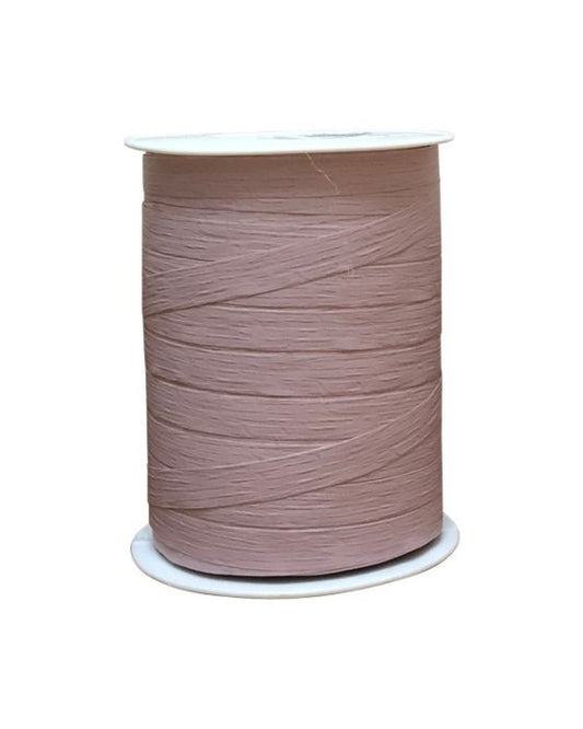 Matte Curling Ribbon Dusty Pink 10 mm x 250 Metres