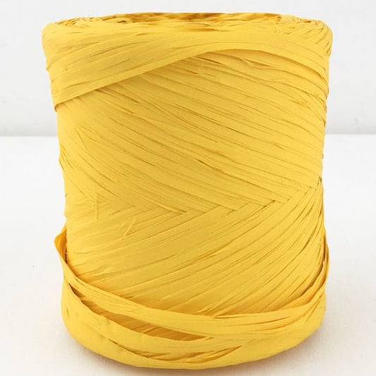 Poly Raffia Yellow 5 mm x 200 Metres