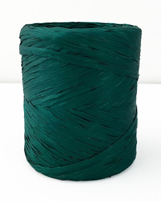 Poly Raffia Hunter Green 5 mm x 200 Metres