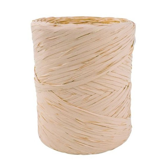 Poly Raffia Beige 5 mm x 200 Metres