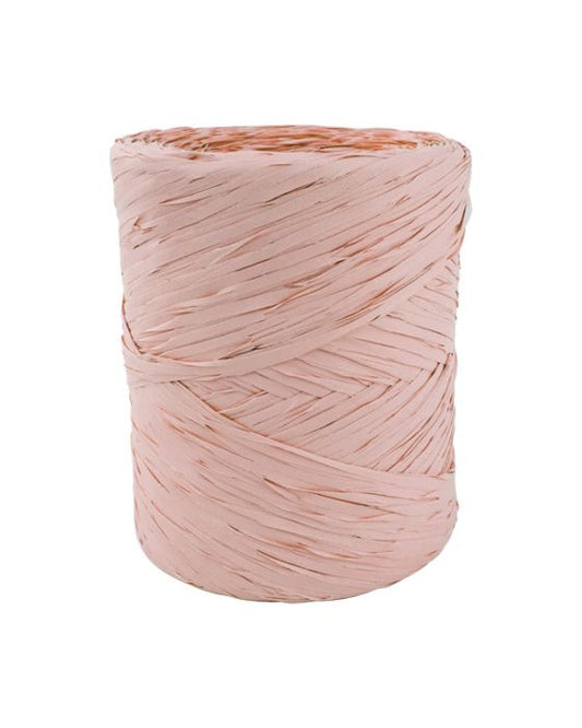 Poly Raffia Dusty Pink 5 mm x 200 Metres