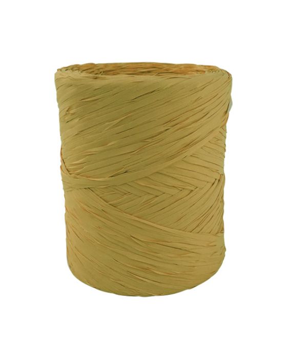 Poly Raffia Gold 5 mm x 200 Metres