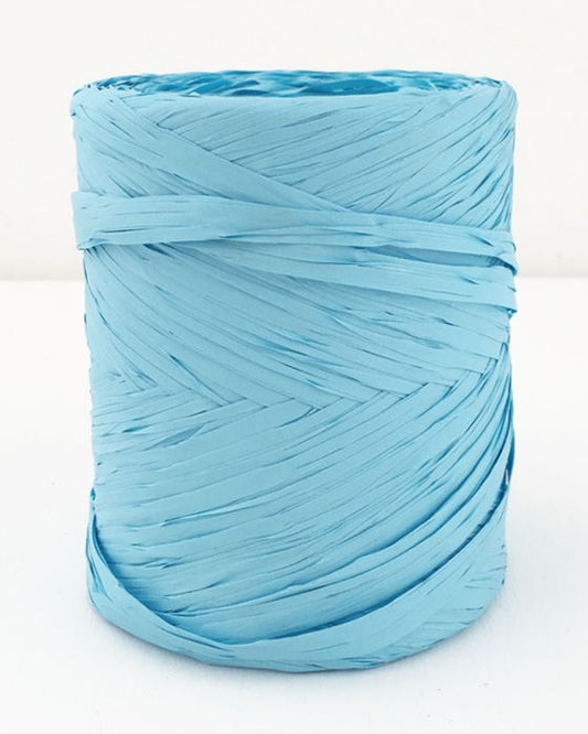 Poly Raffia Pale Blue 5 mm x 200 Metres